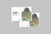 A5 Landscape Flyer Mockup, an Advertising Mockup by Graphiculon (Thumbnail 4 of 11)