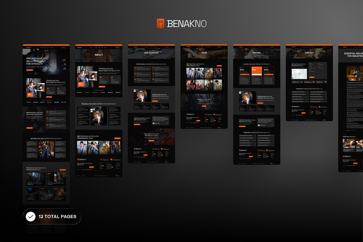 Benakno - Welding Services Elementor, a WordPress Template by SLAB! Design (Photo 4 of 5)