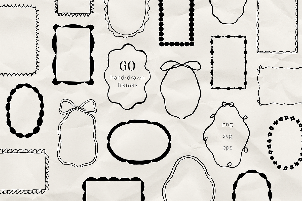 Oval and rectangular frames, an Object Graphic by kondratya (Photo 2 of 13)