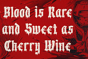 Diabolic - Blackletter Display Font, a Blackletter Font by Angin Studio (Thumbnail 11 of 20)