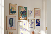 Handmade Prints I Hand Drawn Poster, a Background Graphic by Laras Wonderland (Thumbnail 10 of 12)