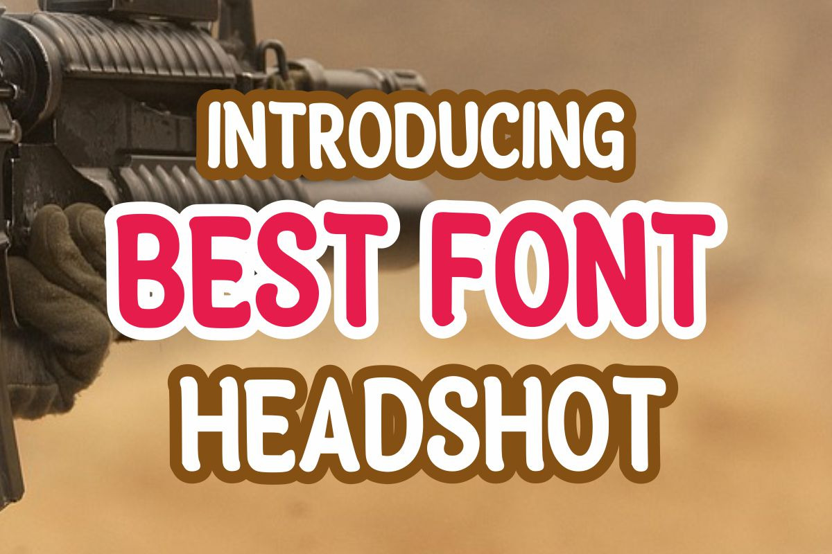 Headshot, a Handwritten Font by Fourteen Letter (Photo 2 of 8)