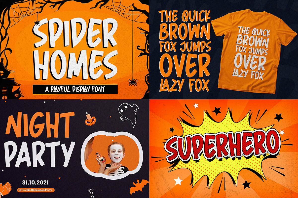 Spooky Bundle | 17 Halloween Fonts, a Script Font by Alpaprana (Photo 2 of 9)