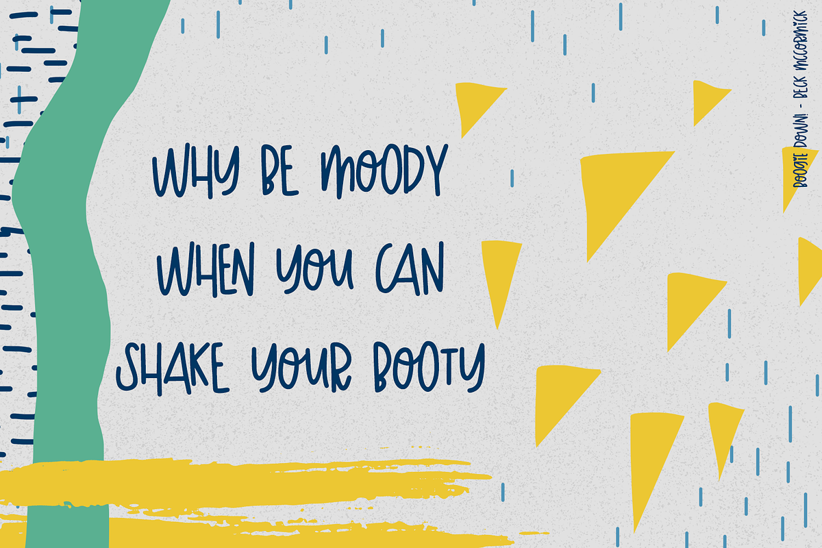 Boogie Down Sans, a Sans Serif Font by Beck McCormick (Photo 5 of 10)