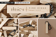 Wooden Keychain with Rope Mockup, an Advertising Mockup by SD Mockup (Thumbnail 4 of 4)