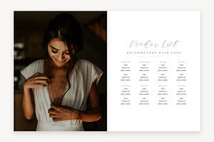 35-Page Wedding Photography Magazine