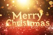 Merry Christmas Greeting Cards, a Decorative Illustration by VetalStock (Thumbnail 4 of 8)