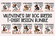 Valentine Day Dog Breeds T-Shirt, a Graphic by T-shirt Pond (Thumbnail 1 of 44)
