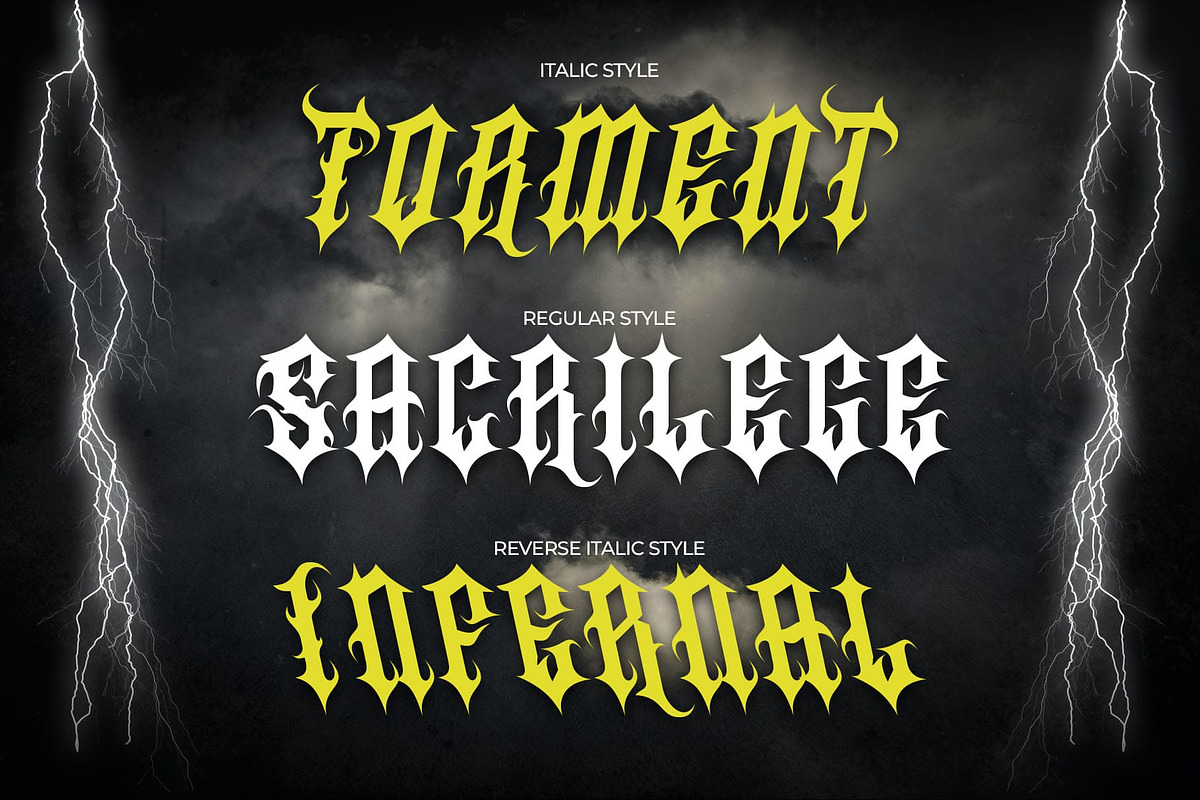CS Hastings – Blackletter Font, a Blackletter Font by Craft Supply Co. (Photo 2 of 8)
