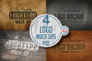 Logo Mock-up Pack Vol.5