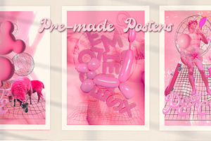 PINK DREAM LAND - Collage Pack