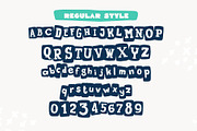 New Collage colored font, a Slab Serif Font by kaer_shop (Thumbnail 9 of 12)