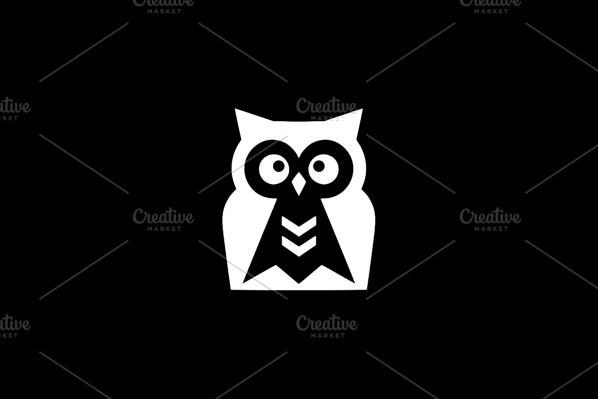 Owl Silhouette Vector Illustration, an Animal Illustration by Vectorium Studio (Photo 2 of 4)