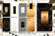Gold Gems - trendy collection, a Decorative Illustration by Gluiki (Thumbnail 11 of 15)