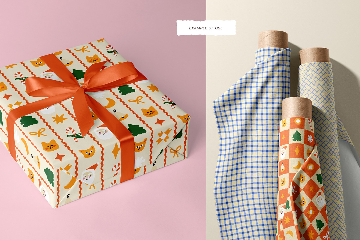 Wonderful Time. Seamless Patterns, a Pattern Graphic by oxygen_8 (Photo 6 of 9)