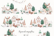 Noel Christmas Collection, a Seasonal Illustration by SirenaArt (Thumbnail 13 of 20)