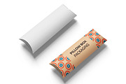 Pillow Box Packaging Mockup, a Packaging Mockup by Designbuys (Thumbnail 3 of 4)