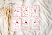 She Is Our Cherry Game Bundle, a Stationery Template by VeliusCreativeStudio (Thumbnail 3 of 6)