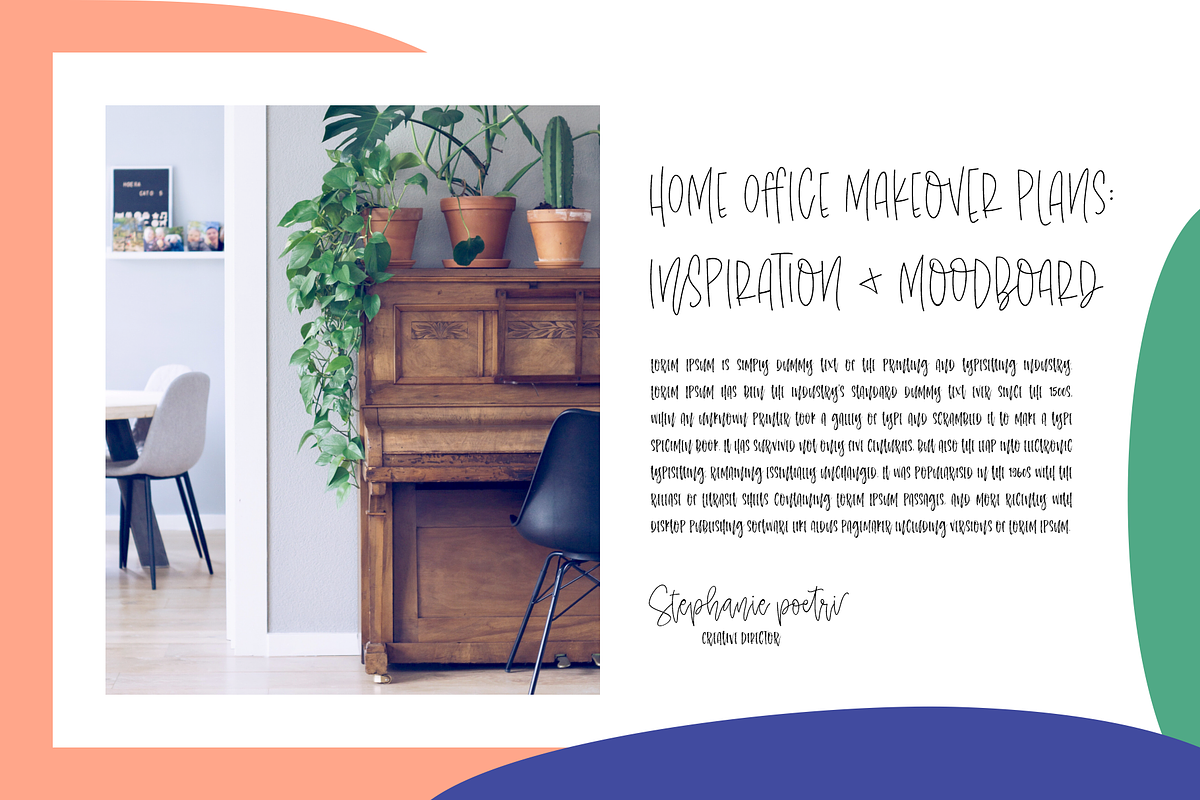 The Notebook Collection Fonts preview 2