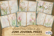 Religious Easter Spring Junk Journal, a Background Graphic by JoDitt Designs (Thumbnail 1 of 4)