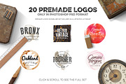 Logo Creation Kit Bundle Edition, a Branding & Logo Template by Graphicdome (Thumbnail 28 of 41)