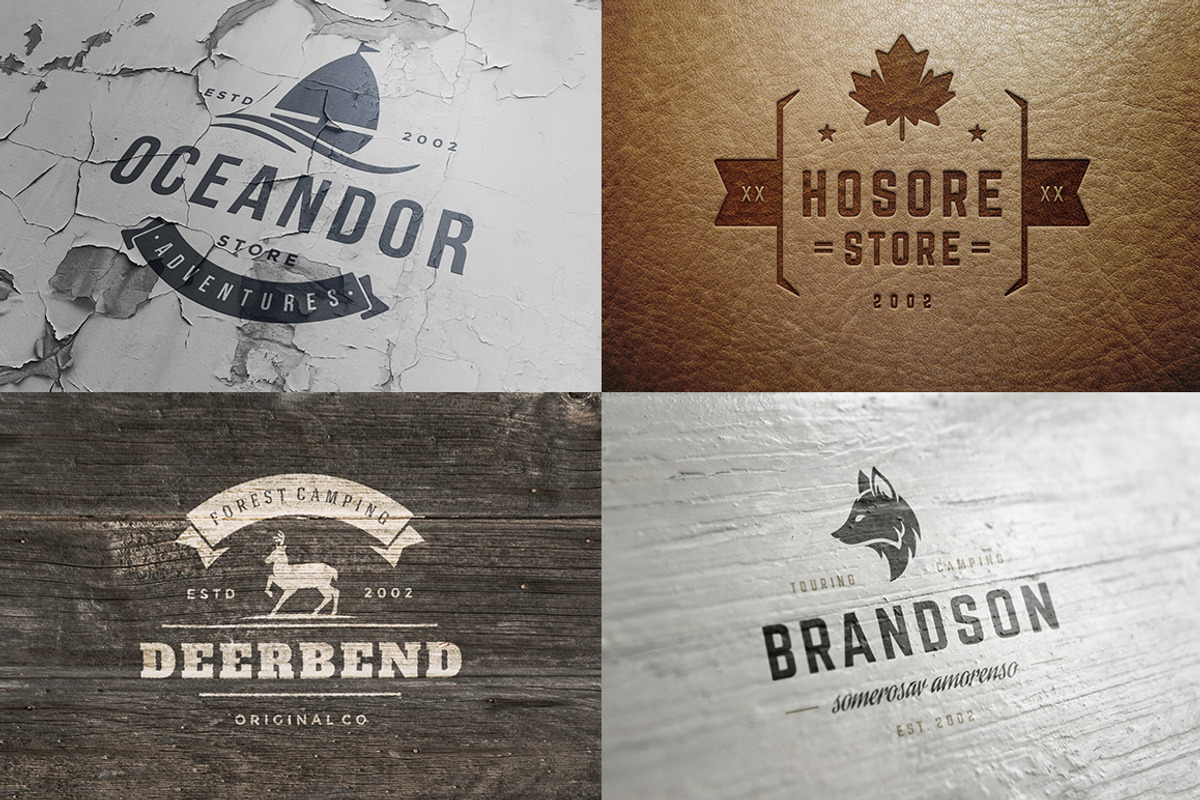 280 Outdoor logos and badges, a Branding & Logo Template by Vasya Kobelev (Photo 49 of 83)
