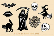 Halloween Icons Hand Drawn Graphics, a Solid Icon by BirDIY Design (Thumbnail 8 of 9)