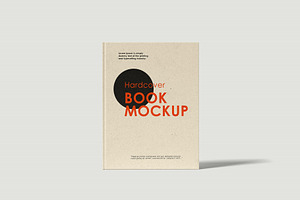 Hardcover Book Mockup