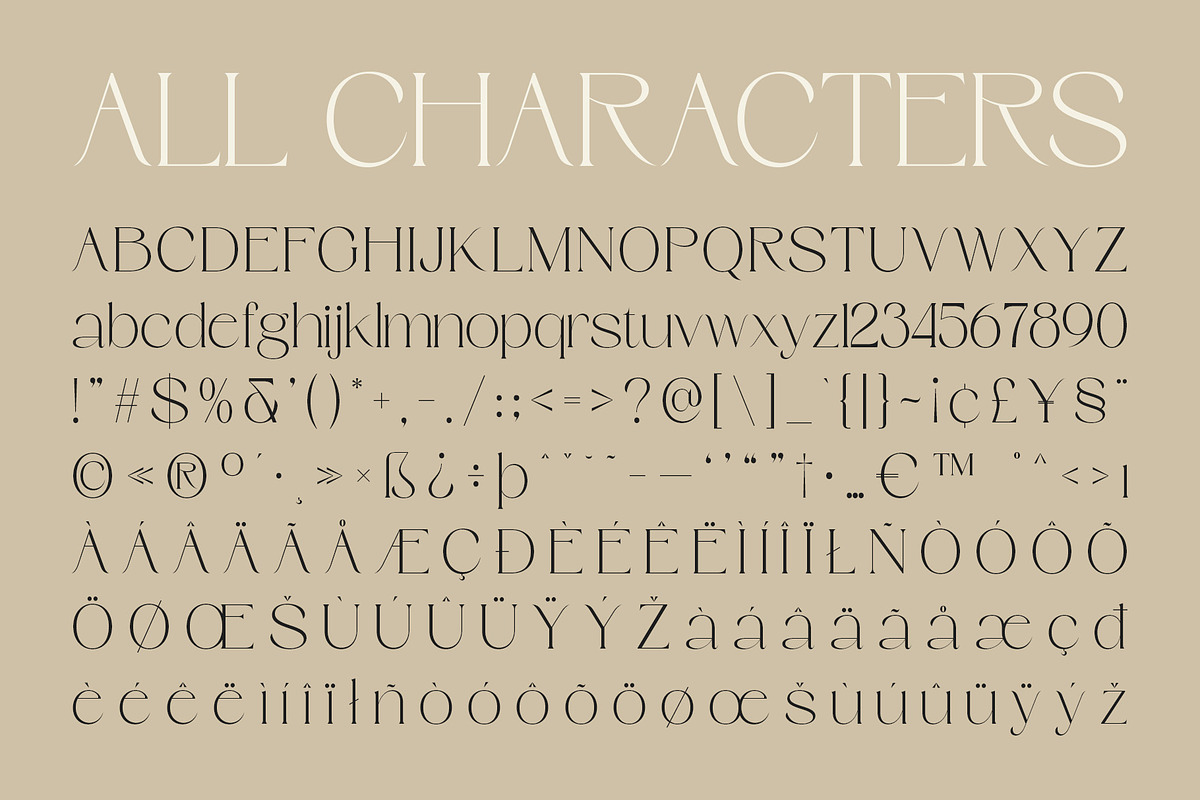 CS Parsite – Elegant Font, a Serif Font by Craft Supply Co. (Photo 8 of 8)