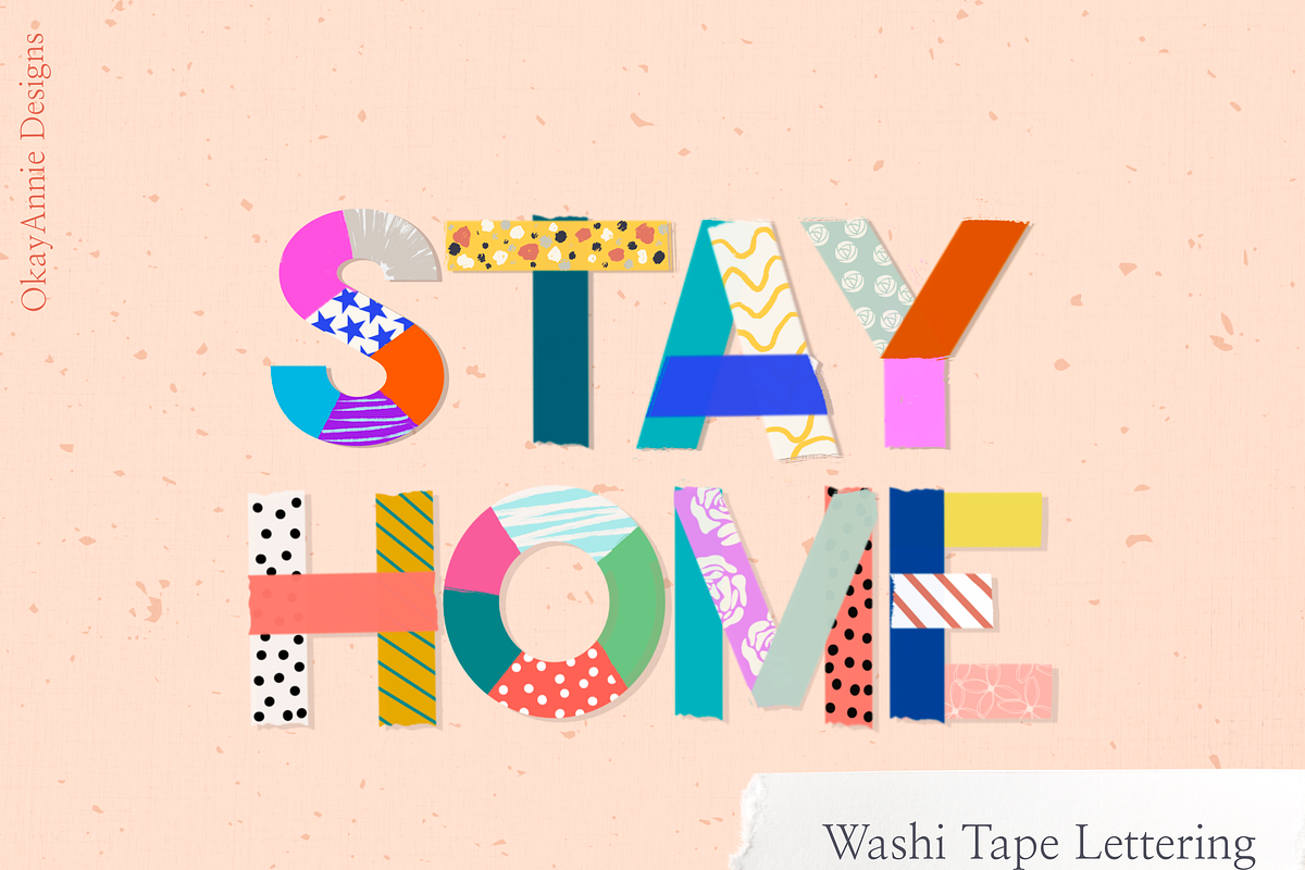 Modern Washi Tape Vol2 for Procreate, a Brush Add-On by OkayAnnie Designs (Photo 7 of 9)