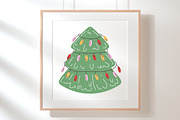 Christmas Clipart and Patterns, a Seasonal Illustration by CapriceMeDesigns (Thumbnail 8 of 16)