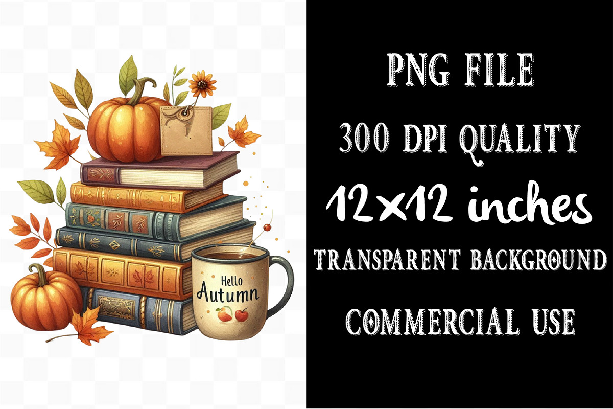 Hello Autumn Clipart, an Illustration by Designking (Photo 4 of 4)