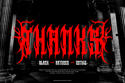 Black Glemojir - Medieval Font, a Blackletter Font by QR Design Studio (Thumbnail 9 of 9)
