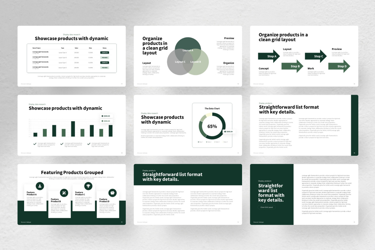 Product Catalog Google Slide, a Presentation Template by Loin Studio (Photo 4 of 4)