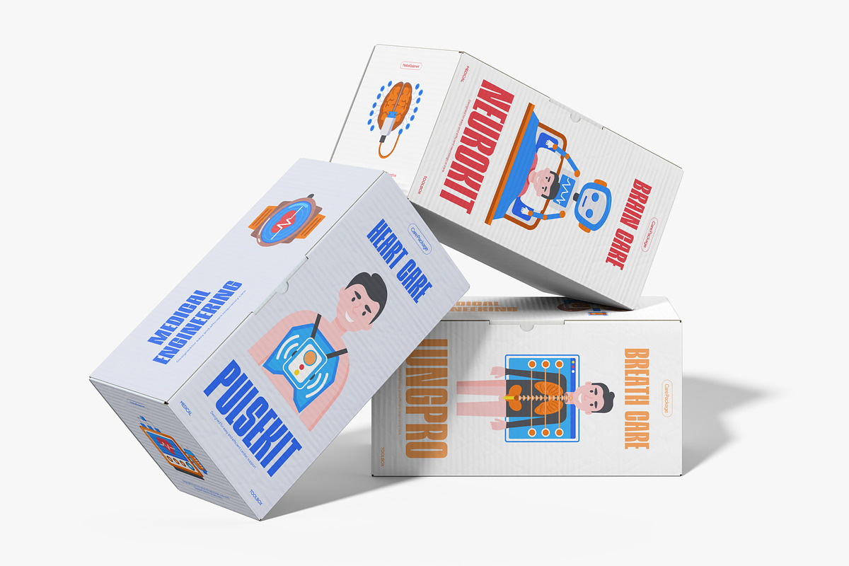 Medical Engineering Icon Set, an Emoji Icon by Creative Stall (Photo 4 of 6)