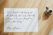 Madden Guilla - An Elegant Font, a Handwritten Font by Ainun Jinan (Thumbnail 4 of 9)