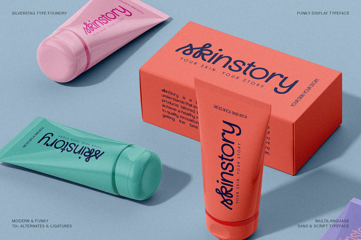 Lightshift - Funky Display Typeface, a Sans Serif Font by SilverStag Type Foundry (Photo 11 of 25)