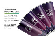 275ml Slim Can Mockup, a Packaging Mockup by AY Mock-Ups (Thumbnail 7 of 10)