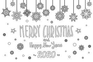 Merry Christmas Happy New Year 2020