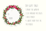 Christmas watercolor clip art BUNDLE, an Illustration by DailyMiracleDigitals,LLC (Thumbnail 9 of 11)
