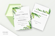 Wedding suite - Forest freshness, an Invitation Template by Alewiena (Thumbnail 2 of 8)