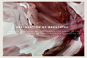 BURGUNDY MODERN EXPRESSIVE ART, a Texture Illustration by identity.ART (Thumbnail 3 of 8)