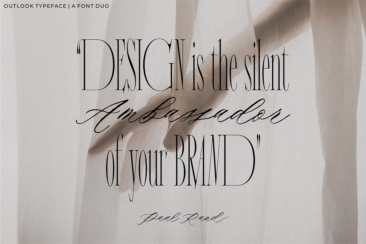 Outlook Font Duo, a Serif Font by RedyStudio (Photo 12 of 15)