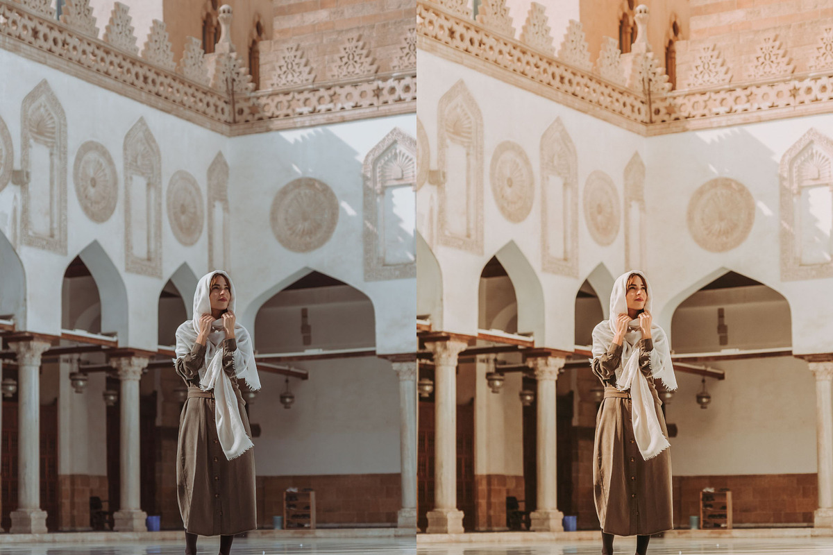 5 BOHO TRAVEL LIGHTROOM PRESETS, an Action Add-On by Emma Kate Creative (Photo 3 of 10)