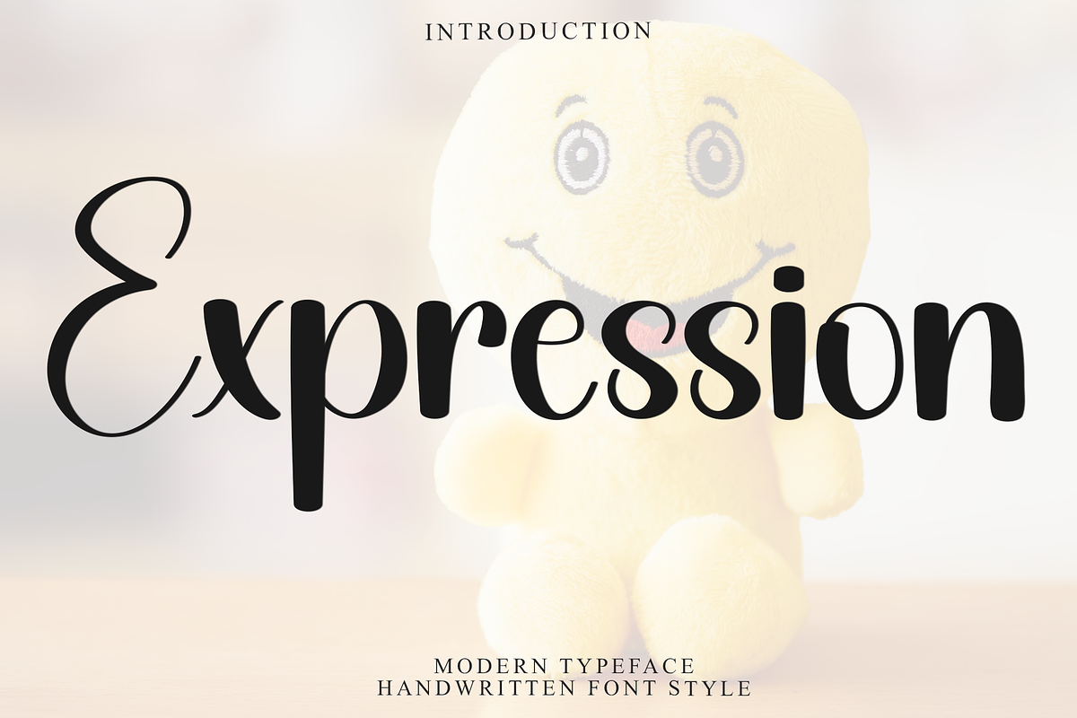 Expresion, a Handwritten Font by FreshTypeINK (Photo 1 of 8)