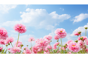 pastel pink summer background ai, a Holiday Photo by pikepicture