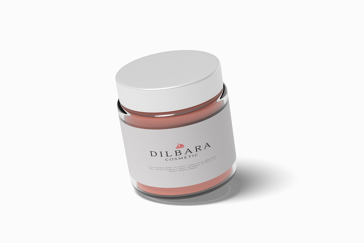 Cosmetic Jar Mockup, a Packaging Mockup by suciamairastd (Photo 5 of 6)