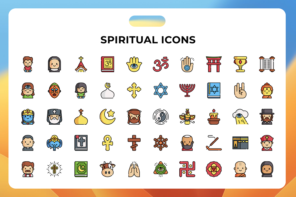 Spiritual Icons, an Icon by Wencory