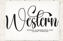 Western | Script Font