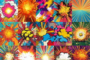 Comic Style Pop Art Background, a Background Graphic by LA Design (Thumbnail 3 of 10)